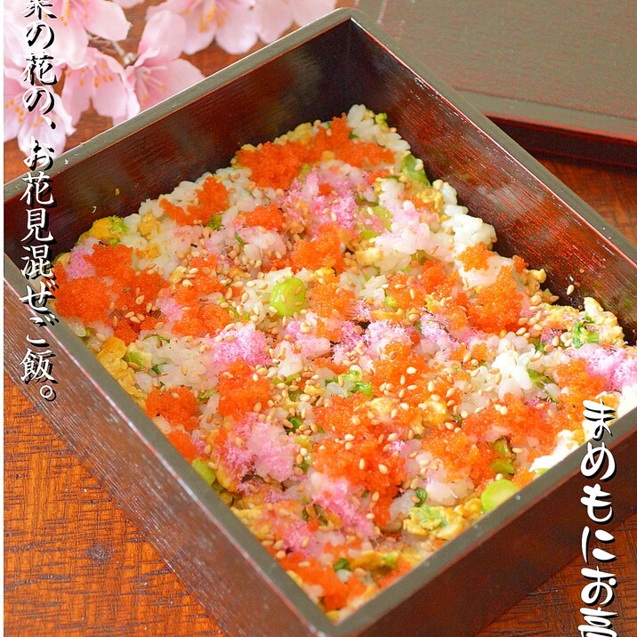 色鮮やかな♪菜の花のお花見弁当